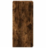VidaXL Dressoir 45x42,5x93 cm bewerkt hout gerookt eikenkleurig
