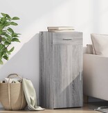 VidaXL Dressoir 40x42,5x93 cm bewerkt hout grijs sonoma eikenkleur