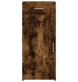 VidaXL Dressoir 40x42,5x93 cm bewerkt hout gerookt eikenkleurig