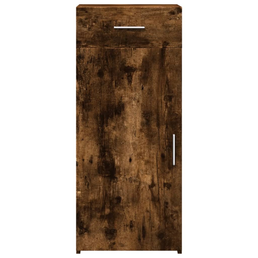 VidaXL Dressoir 40x42,5x93 cm bewerkt hout gerookt eikenkleurig
