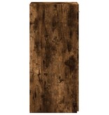 VidaXL Dressoir 40x42,5x93 cm bewerkt hout gerookt eikenkleurig