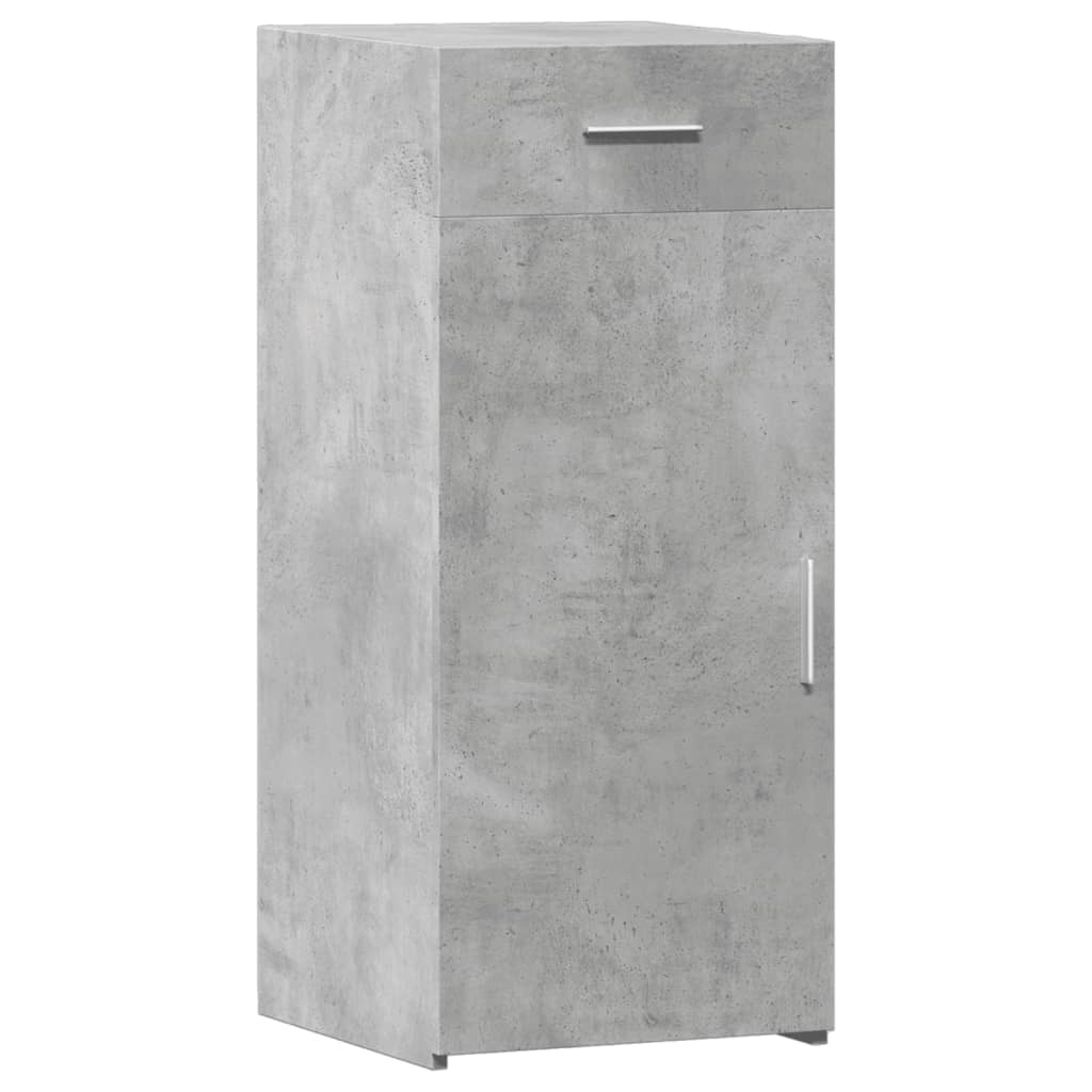 VidaXL Dressoir 40x42,5x93 cm bewerkt hout betongrijs