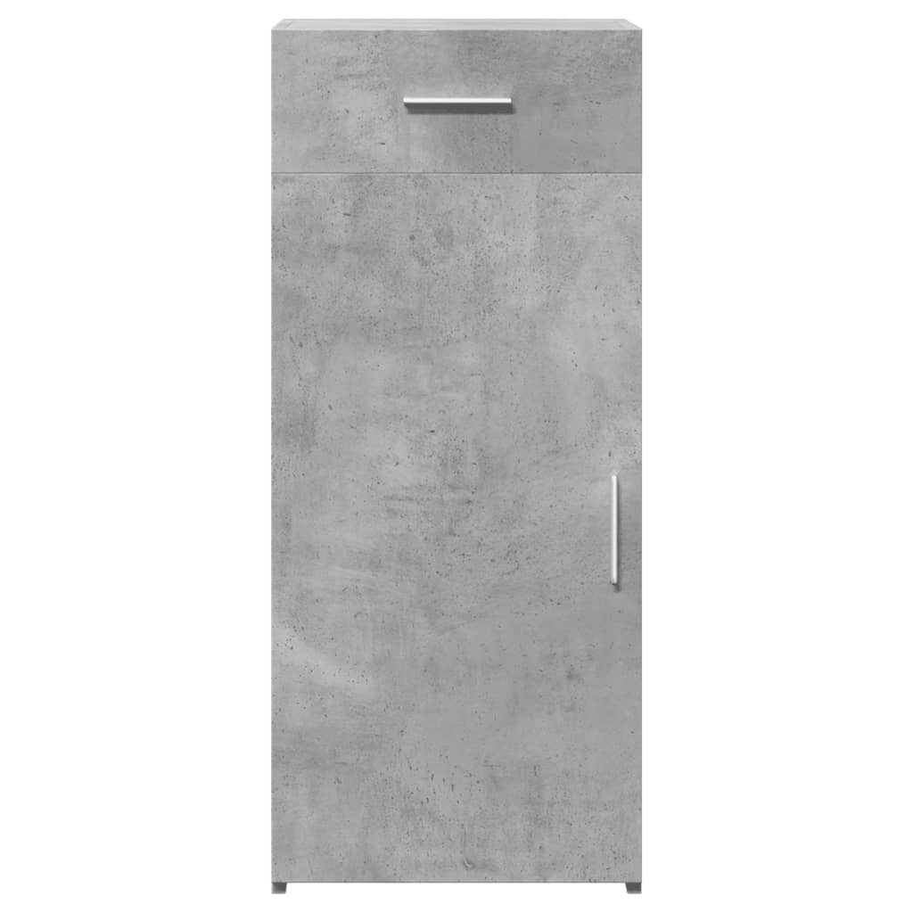 VidaXL Dressoir 40x42,5x93 cm bewerkt hout betongrijs