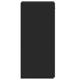 VidaXL Hoge kast 30x42,5x185 cm bewerkt hout bruin eikenkleurig