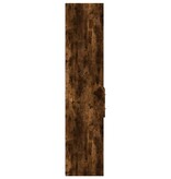 VidaXL Hoge kast 30x42,5x185 cm bewerkt hout gerookt eikenkleurig