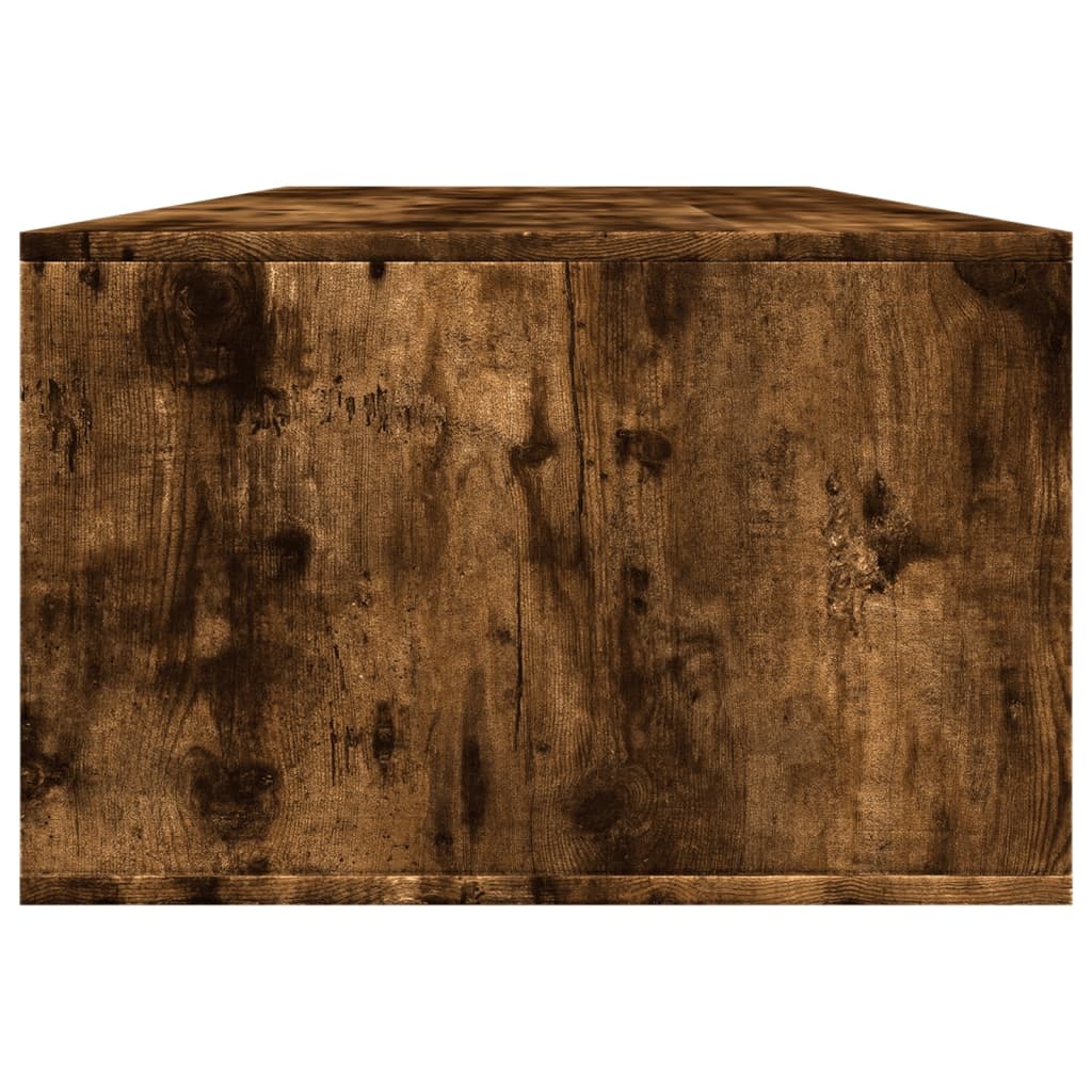 VidaXL Salontafel 102x55x35 cm bewerkt hout gerookt eikenkleurig