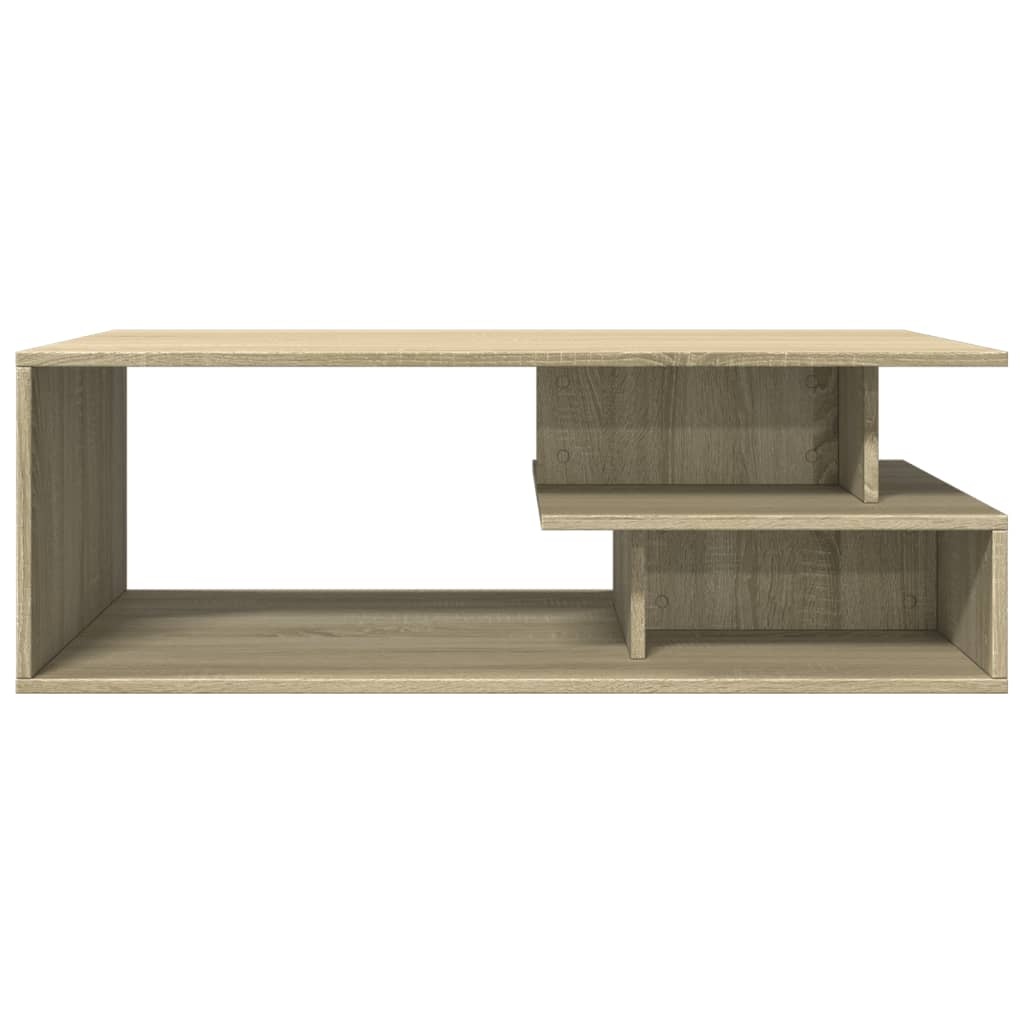 VidaXL Salontafel 102x55x35 cm bewerkt hout sonoma eikenkleurig