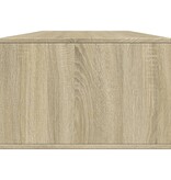 VidaXL Salontafel 102x55x35 cm bewerkt hout sonoma eikenkleurig
