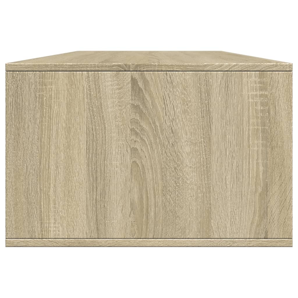 VidaXL Salontafel 102x55x35 cm bewerkt hout sonoma eikenkleurig