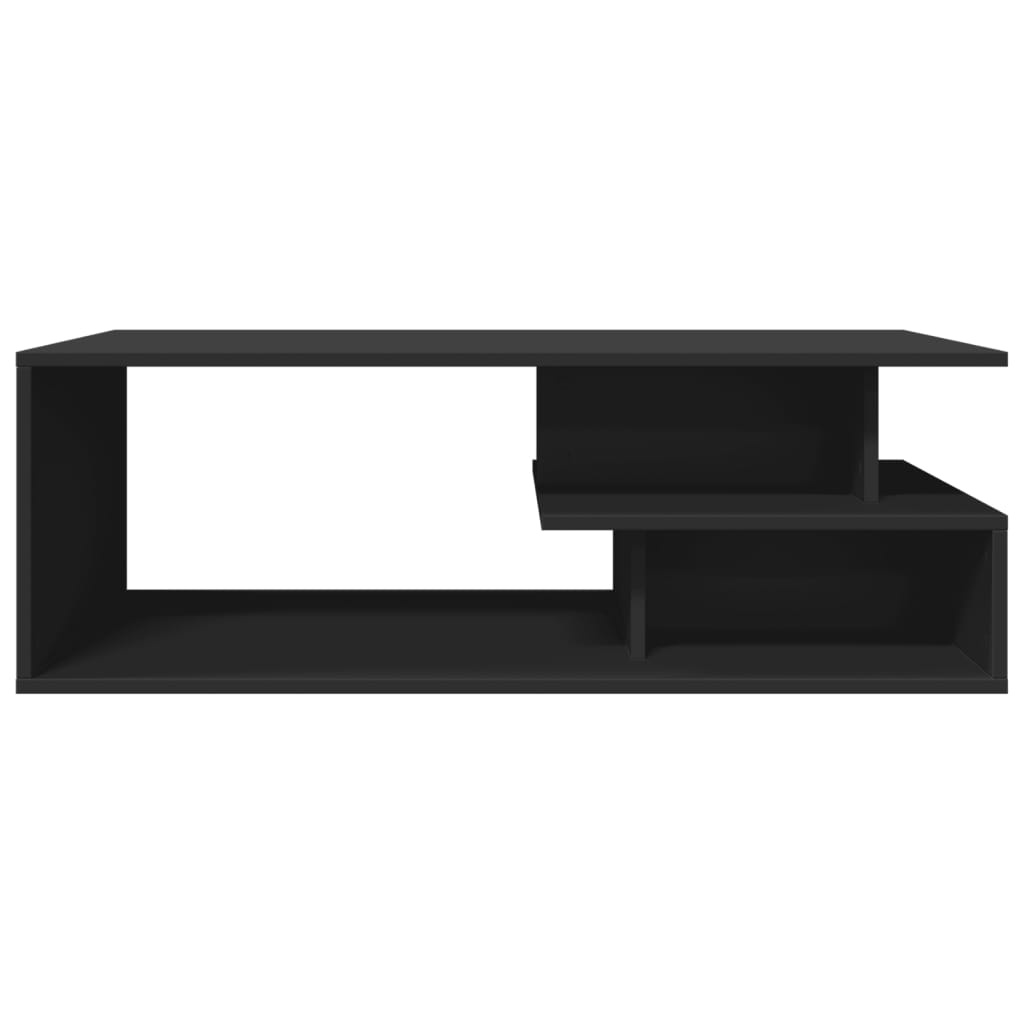 VidaXL Salontafel 102x55x35 cm bewerkt hout zwart