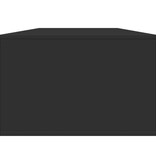 VidaXL Salontafel 102x55x35 cm bewerkt hout zwart