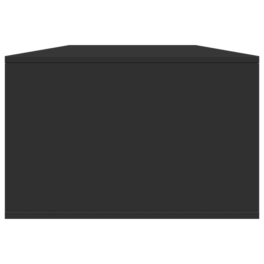VidaXL Salontafel 102x55x35 cm bewerkt hout zwart