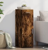 VidaXL Dressoir 30x42,5x93 cm bewerkt hout gerookt eikenkleurig