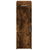 VidaXL Dressoir 30x42,5x93 cm bewerkt hout gerookt eikenkleurig