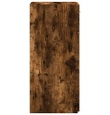 VidaXL Dressoir 30x42,5x93 cm bewerkt hout gerookt eikenkleurig