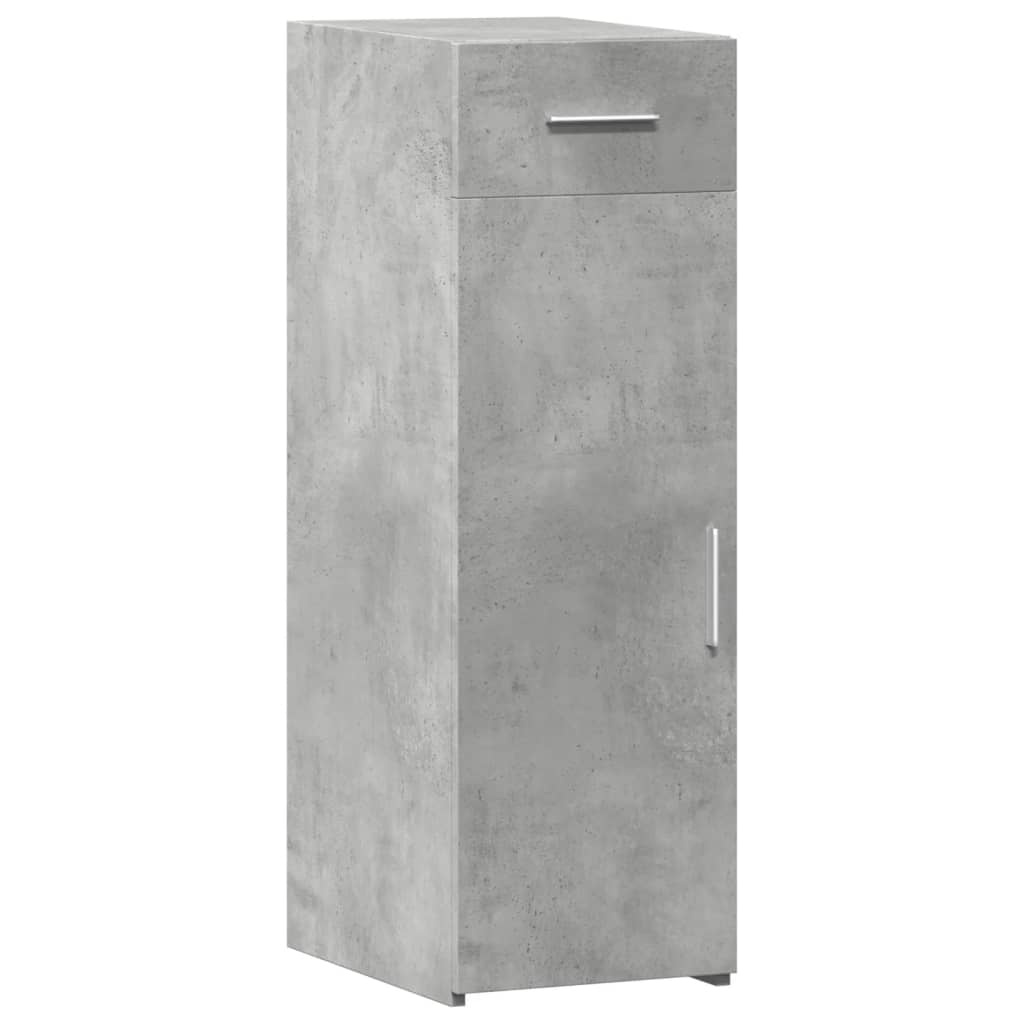VidaXL Dressoir 30x42,5x93 cm bewerkt hout betongrijs