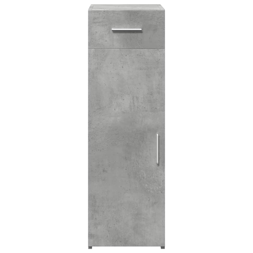 VidaXL Dressoir 30x42,5x93 cm bewerkt hout betongrijs