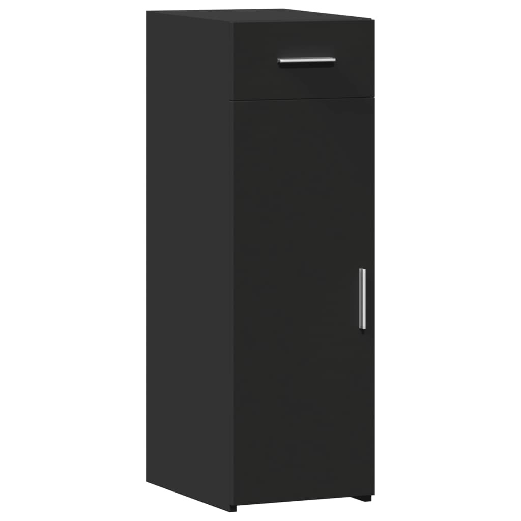 VidaXL Dressoir 30x42,5x93 cm bewerkt hout zwart