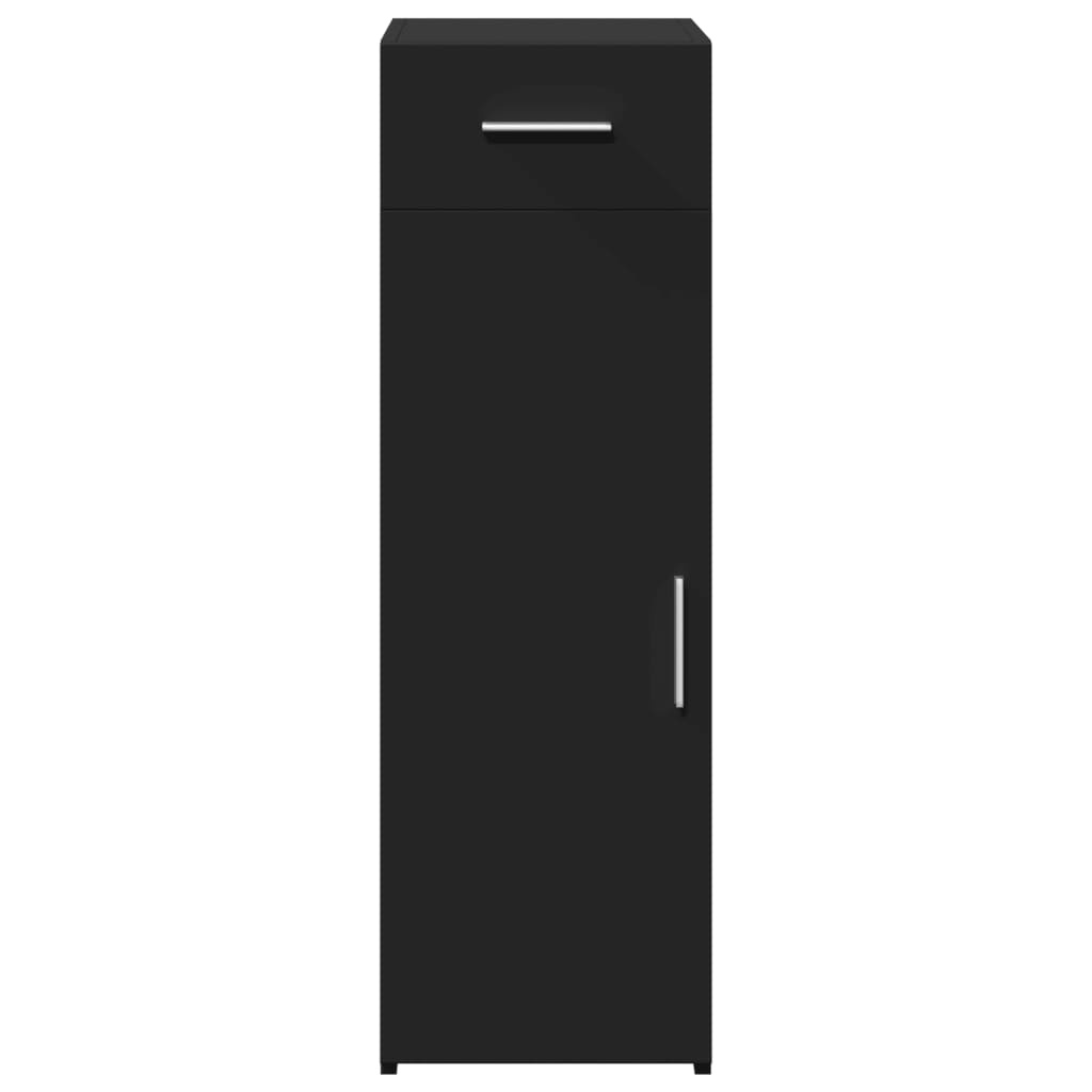VidaXL Dressoir 30x42,5x93 cm bewerkt hout zwart
