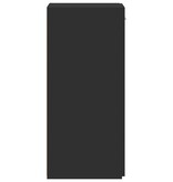 VidaXL Dressoir 30x42,5x93 cm bewerkt hout zwart