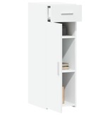 VidaXL Dressoir 30x42,5x93 cm bewerkt hout wit