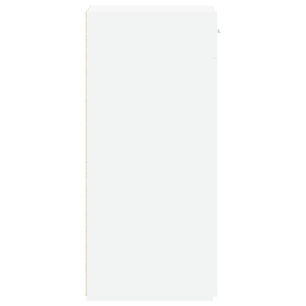 VidaXL Dressoir 30x42,5x93 cm bewerkt hout wit