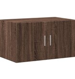 VidaXL Wandkast 70x42,5x40 cm bewerkt hout bruin eikenkleur
