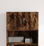 VidaXL Wandkast 70x42,5x40 cm bewerkt hout gerookt eikenkleurig