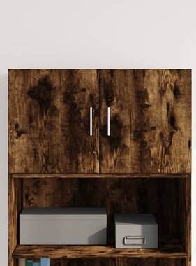 VidaXL Wandkast 70x42,5x40 cm bewerkt hout gerookt eikenkleurig