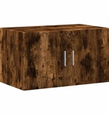 VidaXL Wandkast 70x42,5x40 cm bewerkt hout gerookt eikenkleurig