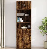 VidaXL Wandkast 70x42,5x40 cm bewerkt hout gerookt eikenkleurig