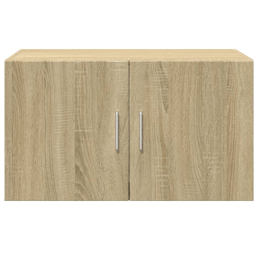 vidaXL Wandkast 70x42,5x40 cm bewerkt hout sonoma eikenkleurig