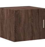 vidaXL Wandkast 45x42,5x40 cm bewerkt hout bruin eikenkleurig