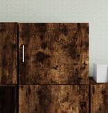 VidaXL Wandkast 45x42,5x40 cm bewerkt hout gerookt eikenkleurig