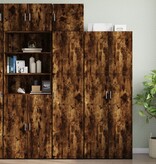 VidaXL Wandkast 45x42,5x40 cm bewerkt hout gerookt eikenkleurig
