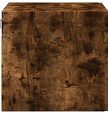 VidaXL Wandkast 45x42,5x40 cm bewerkt hout gerookt eikenkleurig