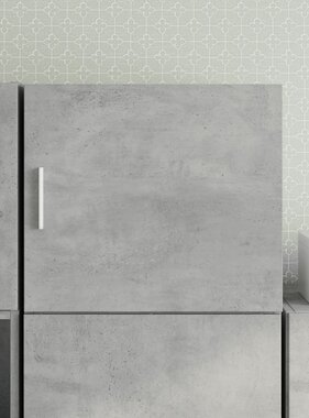 VidaXL Wandkast 45x42,5x40 cm bewerkt hout betongrijs