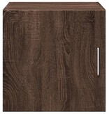 VidaXL Wandkast 40x42,5x40 cm bewerkt hout bruin eikenkleurig