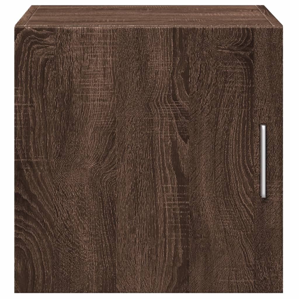 VidaXL Wandkast 40x42,5x40 cm bewerkt hout bruin eikenkleurig