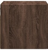 VidaXL Wandkast 40x42,5x40 cm bewerkt hout bruin eikenkleurig