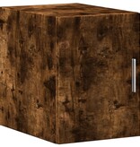 VidaXL Wandkast 30x42,5x40 cm bewerkt hout gerookt eikenkleurig