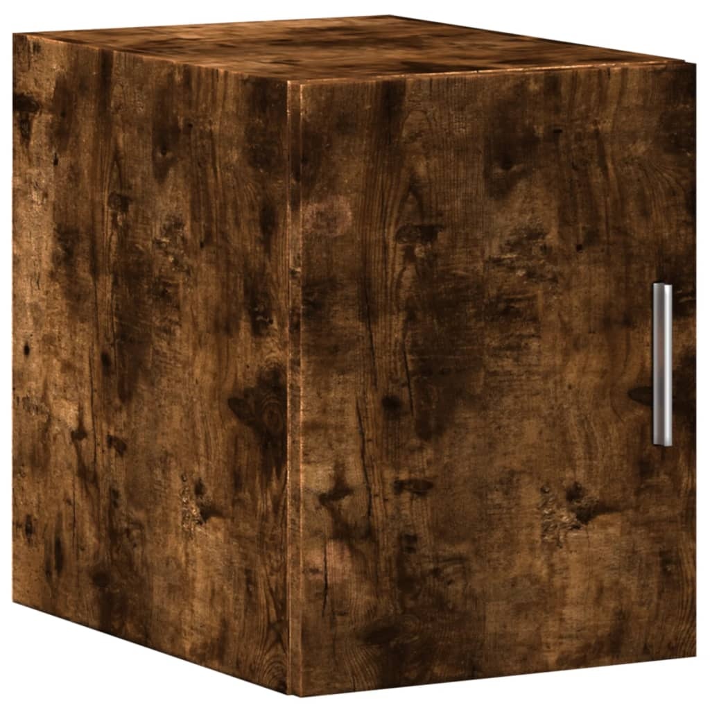 VidaXL Wandkast 30x42,5x40 cm bewerkt hout gerookt eikenkleurig
