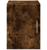 VidaXL Wandkast 30x42,5x40 cm bewerkt hout gerookt eikenkleurig