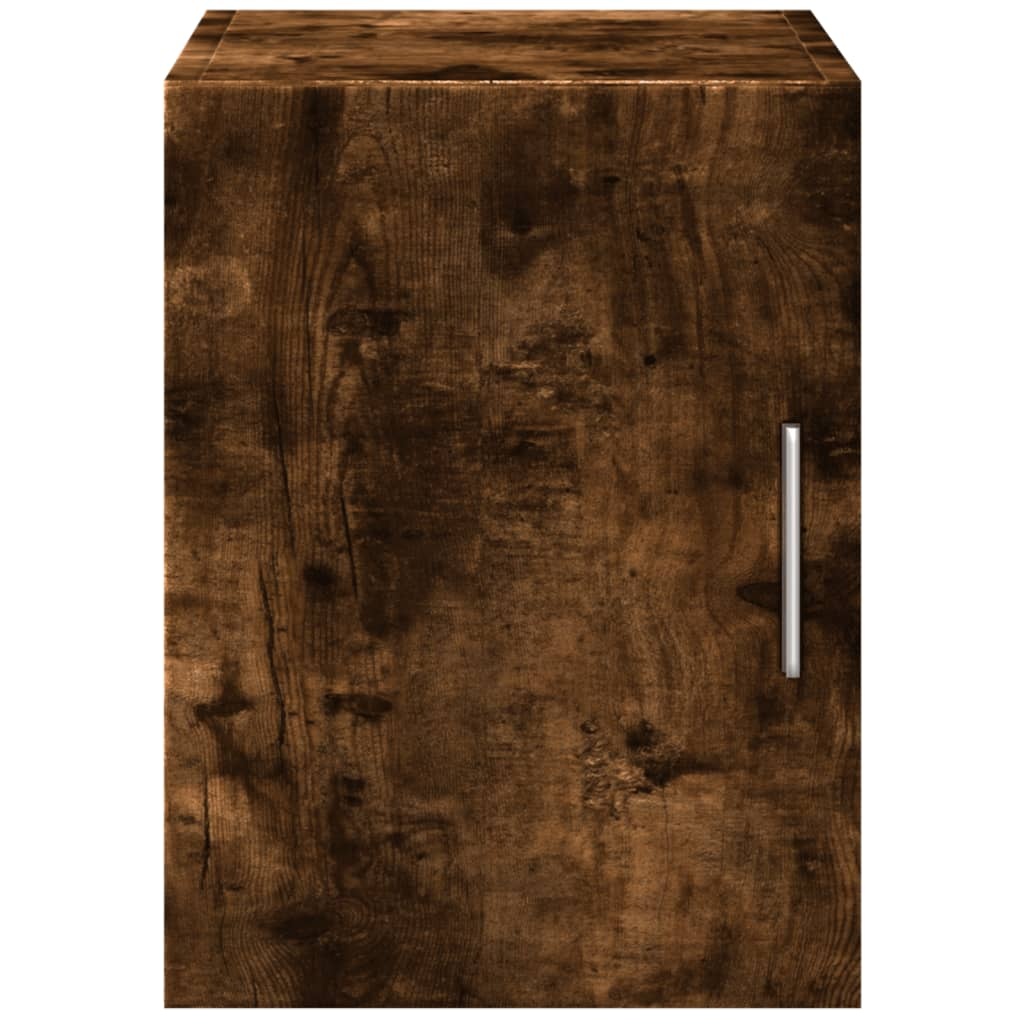 VidaXL Wandkast 30x42,5x40 cm bewerkt hout gerookt eikenkleurig
