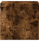 VidaXL Wandkast 30x42,5x40 cm bewerkt hout gerookt eikenkleurig