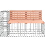 vidaXL Tuinbank schanskorfontwerp 122x71x65,5 cm massief douglashout