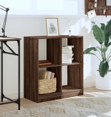 VidaXL Boekenkast 68,5x32x75 cm bewerkt hout bruin eikenkleurig