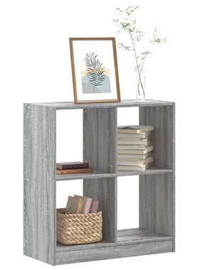 VidaXL Boekenkast 68,5x32x75 cm bewerkt hout grijs sonoma eikenkleurig