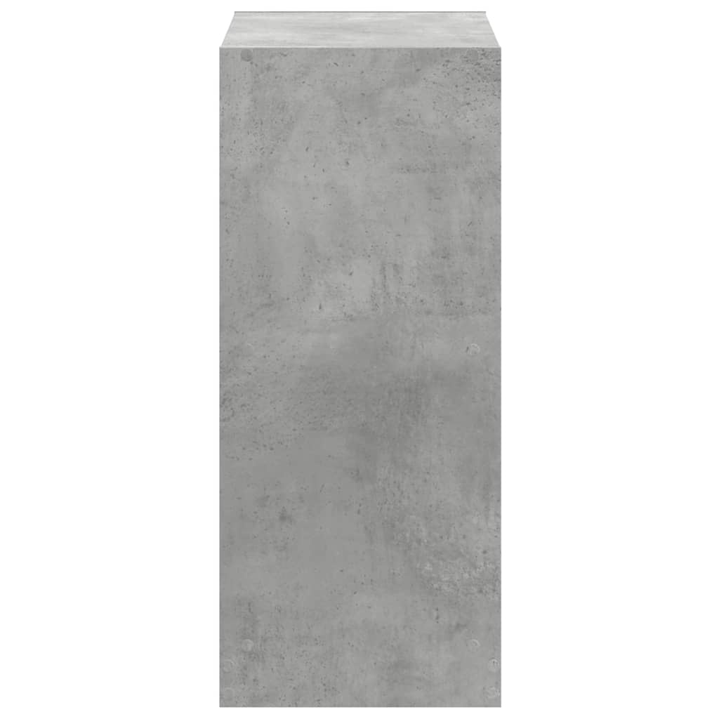 VidaXL Boekenkast 68,5x32x75 cm bewerkt hout betongrijs