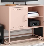 VidaXL Hoge kast 100,5x39x107 cm staal wit